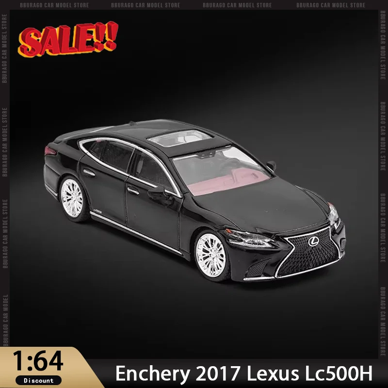 In Stock Enchery 1:64 2017 Lexus Lc500h Lexus Lc500 Alloy Miniature Diecast Model Lexus Sports Car Model Custom Toy Car Kid Gift