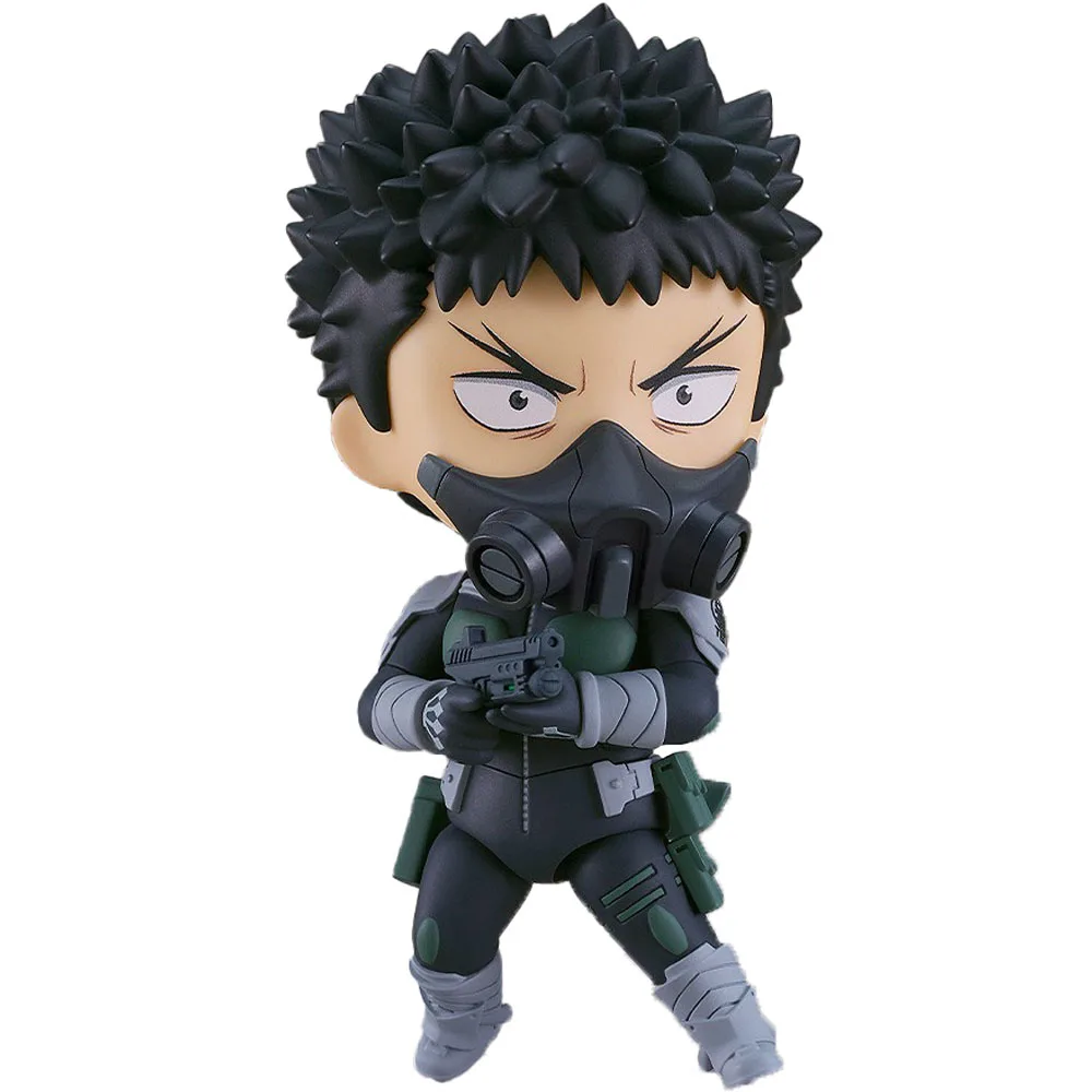 Original auf Lager 10cm gutes Lächeln Firma Nendoroid #2448 Kaiju-no8 Kafka Hibino Action figur Anime Figur Modell Dekoration