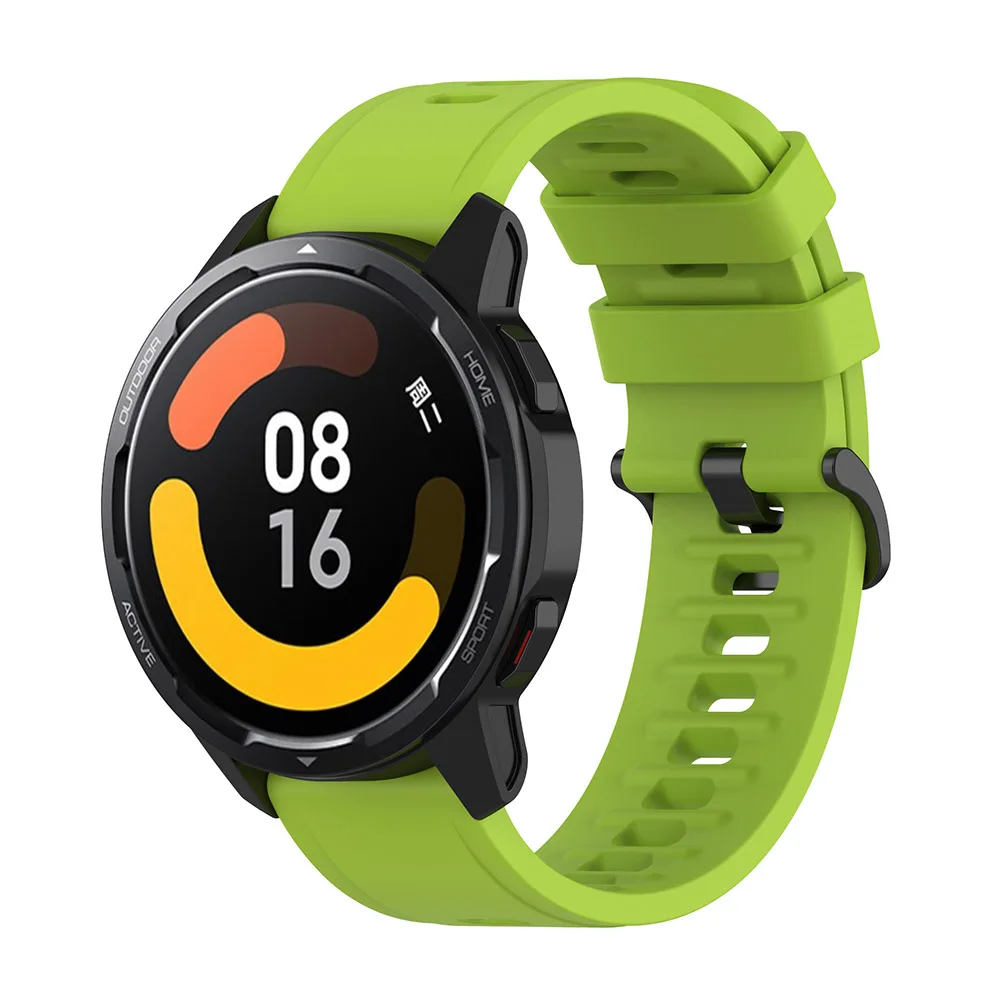 حزام من السيليكون لساعة Xiaomi MI Watch S1 Active/Watch Color Replacement سوار رياضي قابل للتنفس لإكسسوارات الساعة #2