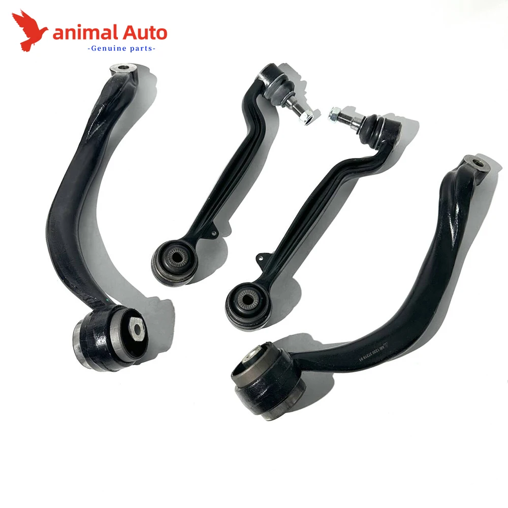 LEMFOERDER For Front Upper Lower Control Arm Suspension Kit 4pc for 2003-2012 Range Rover LR018344, LR018343,RBJ500920