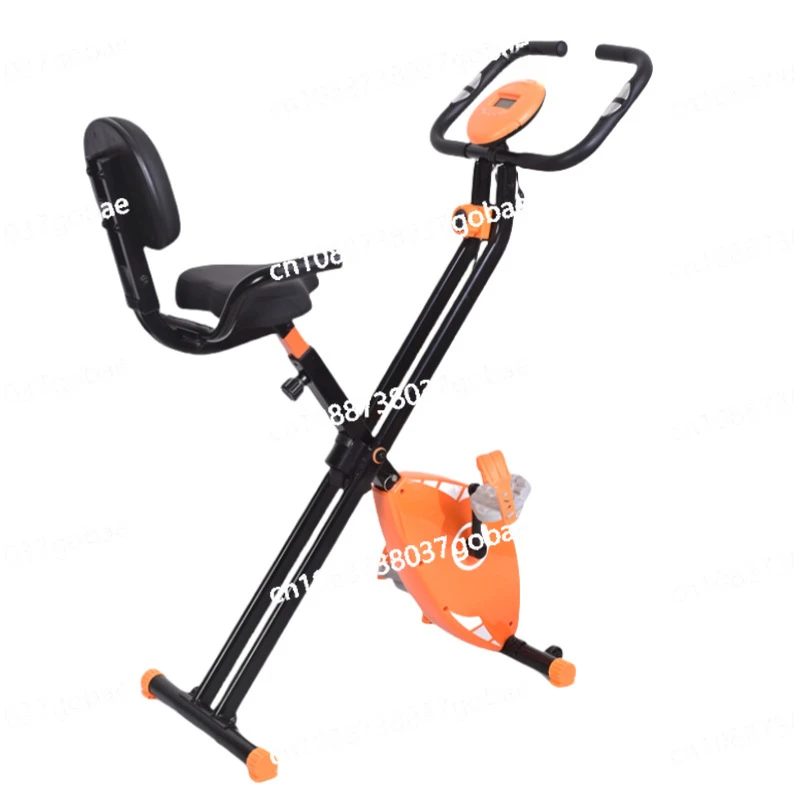 

Home Exercise Bike Indoor Aerobic Fat Burning Foldable Silent Cycling Fitness Equipment Pedal Bike