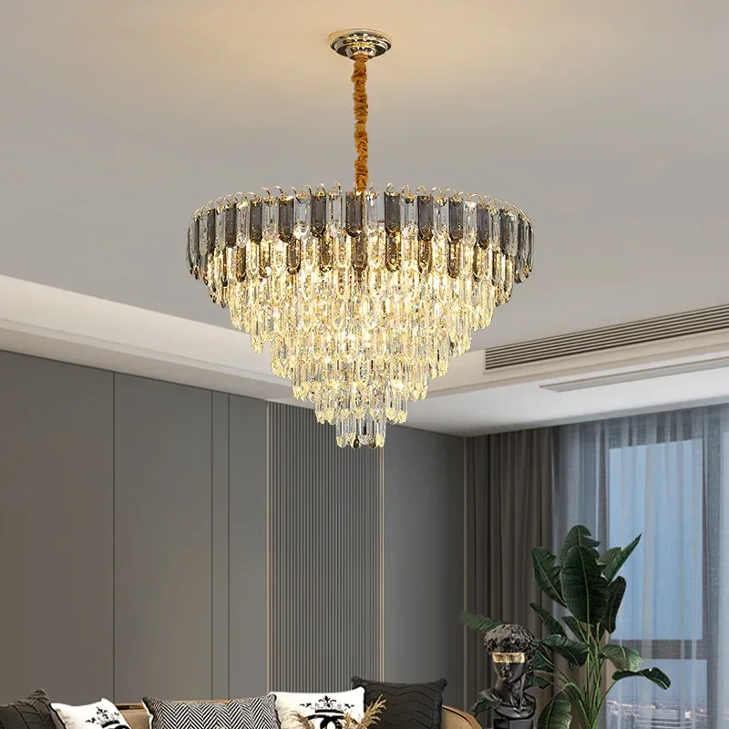 

Modern Chandelier Pendant Lights Home Decoration Luxury Design Pendant Lights Ceiling Lamp Crystal Indoor Lighting Lucerna LLPL