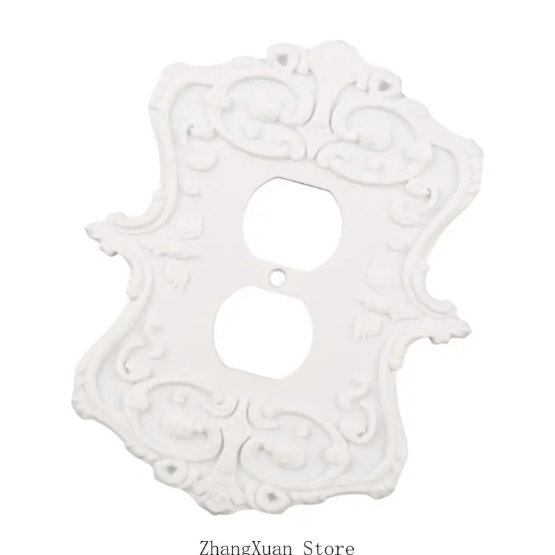 Wandplatteneinfassung mit erhabenem dekorativem Blatt- und Schriftdetail 3XUF – Detail 4