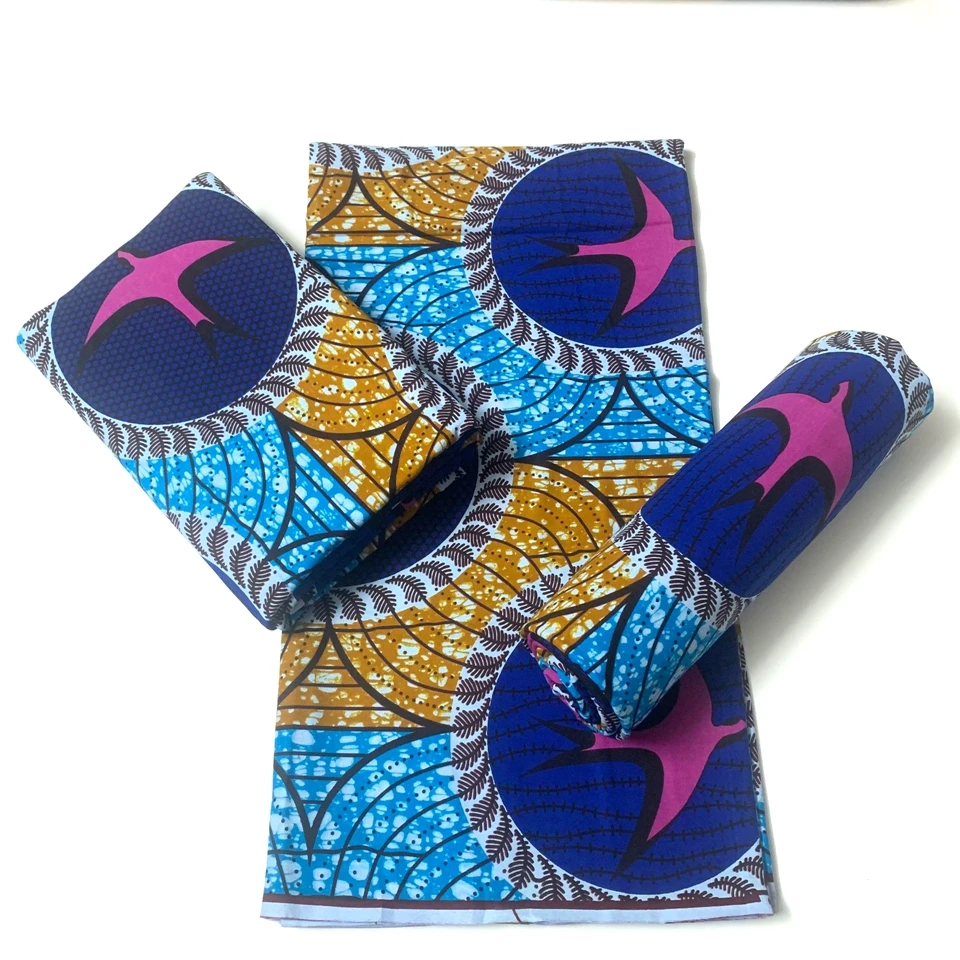 

Оригинальный настоящий воск, 100% хлопок, высокое качество, воск Kente Wax, африканская ткань, восковая ткань Kente Print, 2024, последняя 6 ярдов восковой ткани