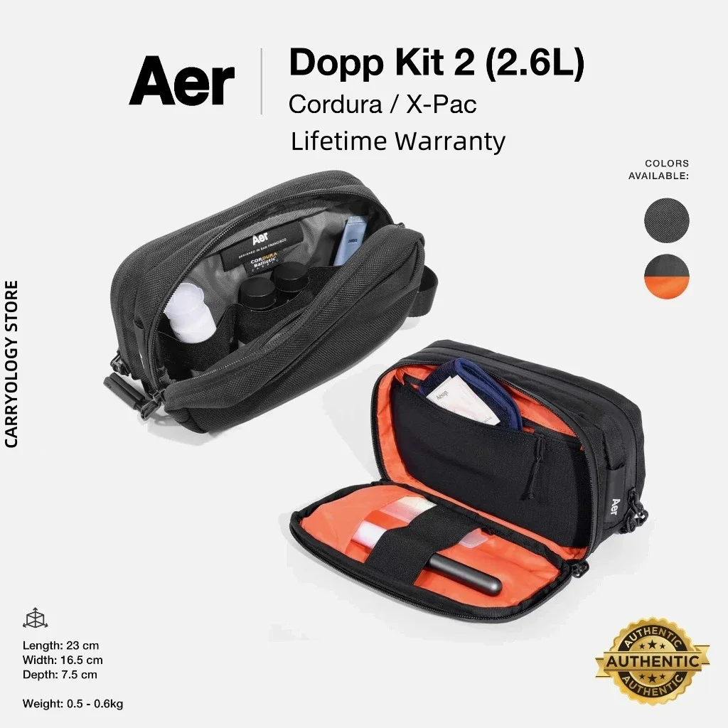 

Aer Dopp комплект 2 (1680D баллистический нейлон/X-Pac) сумка с пожизненной гарантией, 100% Аутентичный, организованная Сумка Для Хранения Туалетных Принадлежностей