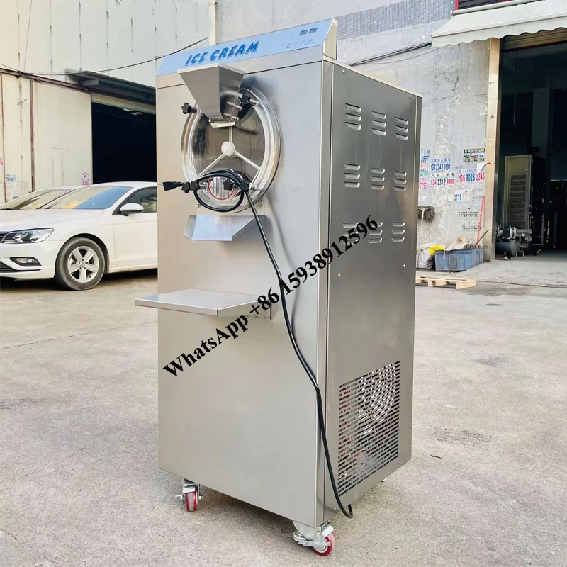 Hard Ice Cream Machine 2300W Commercial Big Capacity 30L Per Hours Stainless Steel Gelato Maker