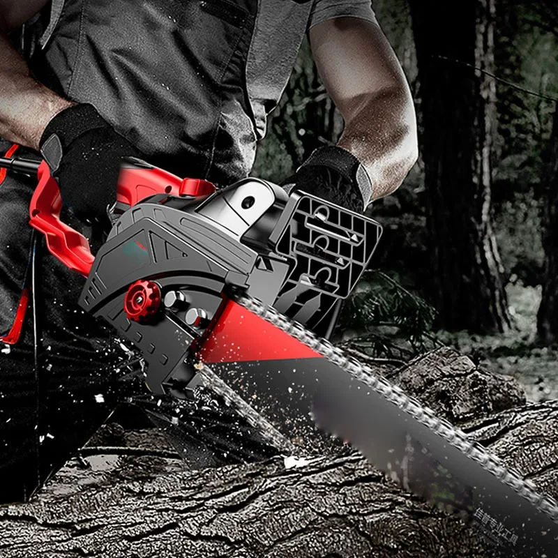 Chainsaw Logging Saw Household Electric Small Chain Hand-held Tree Cutting Tree Cutting Saw High-power Electric Chain Drama