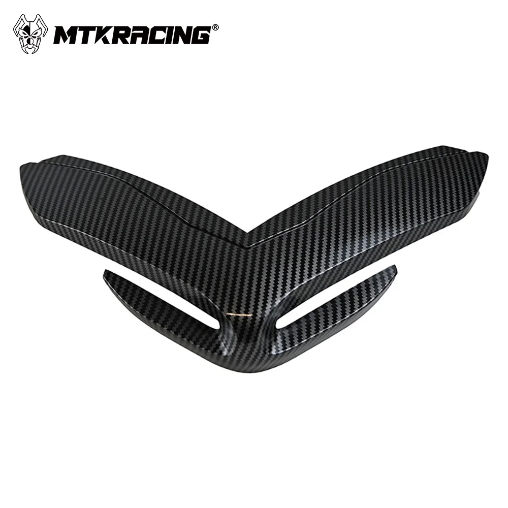 MTKRACING Deflector For KAWASAKI Z900 2018-2020 Front Fairing Aerodynamic Winglets Front Beak Nose Cone Extension Cover Extender