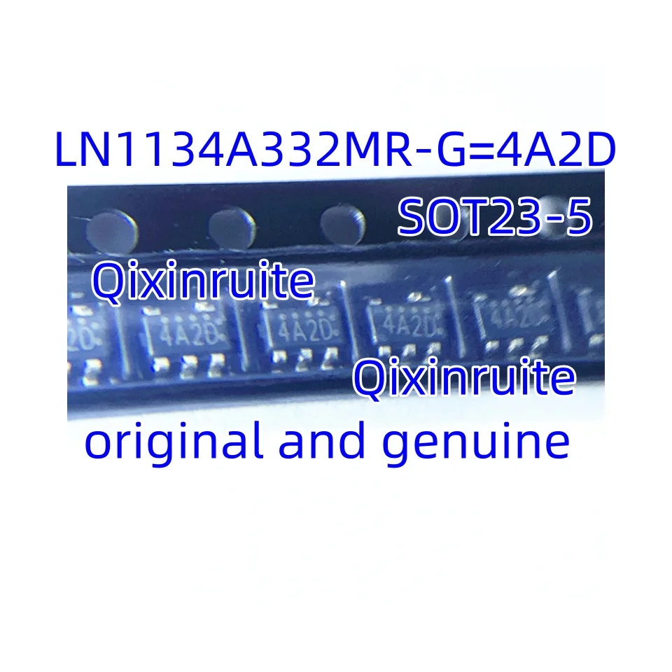 Qixinruite New genuine LN1134A252MR-G=4VTD LN1134A332MR-G=4A2D SOT23-5 linear voltage regulator (LDO) chip