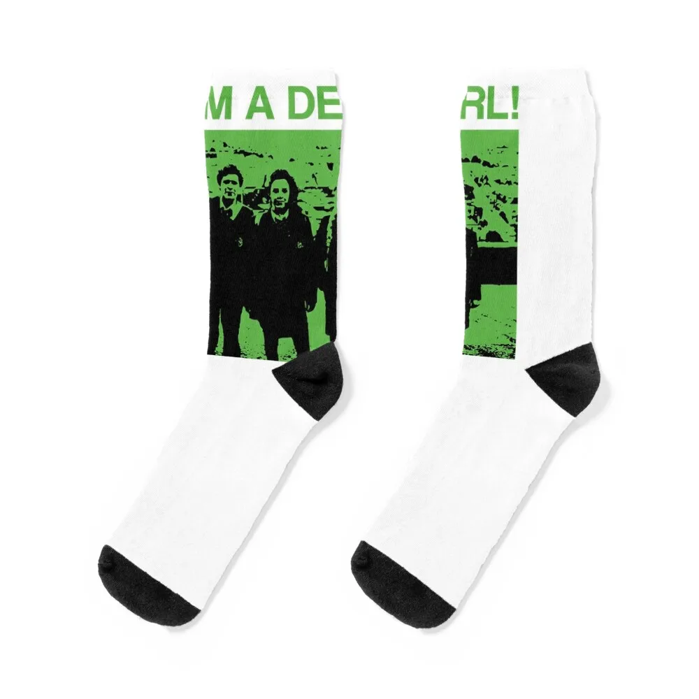 Mens My Favorite I Am A Derry Girl Derry Girls Funny Graphic Gifts Socks floral floor kawaii Boy Child Socks Women's