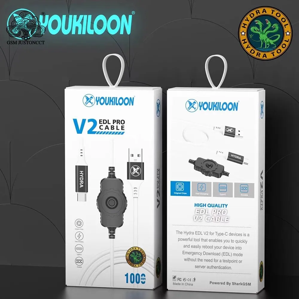 2025 NOUVEAU câble USB HYDRA V2 EDL PRO Type-C pour Hydra Dongle