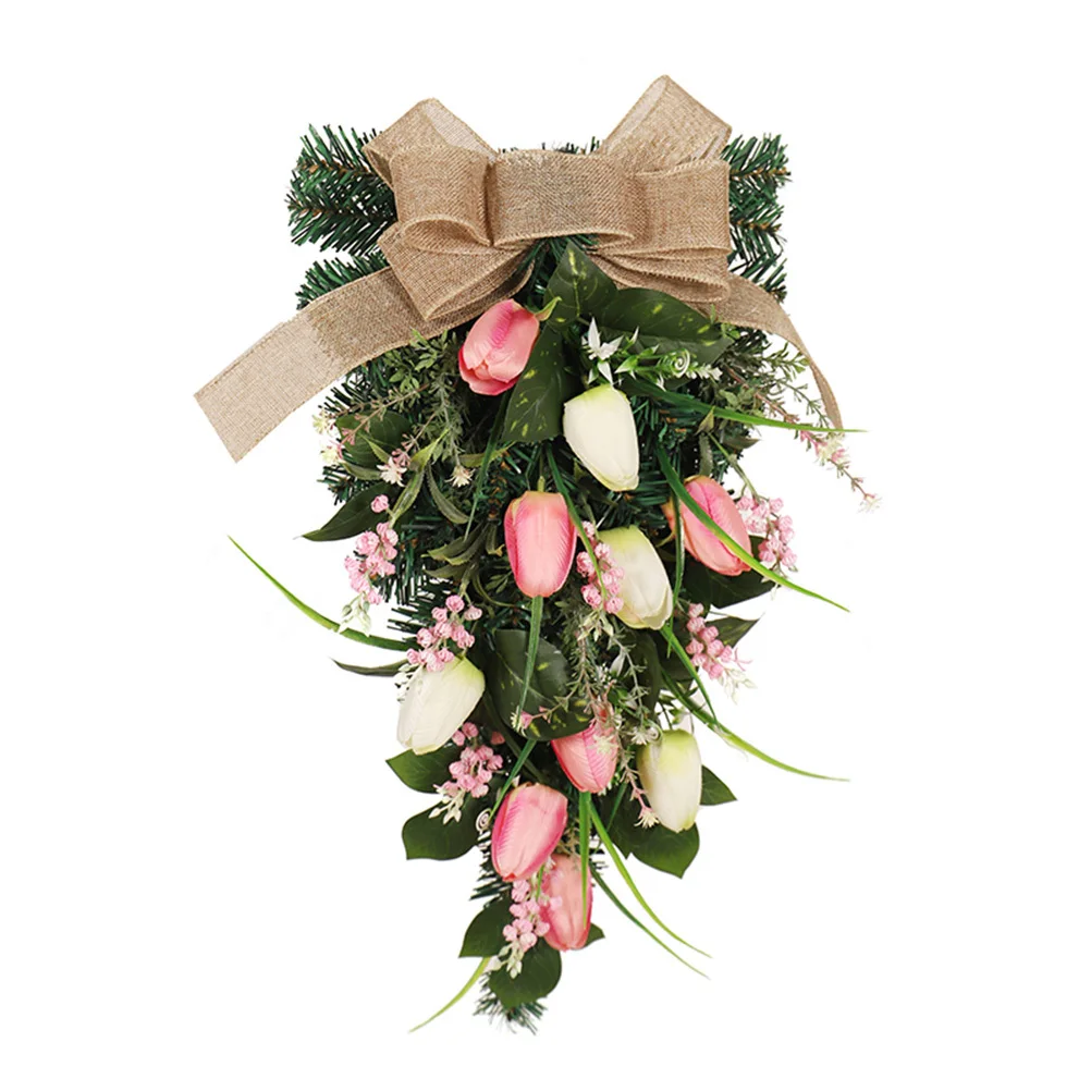 

Artificial Tulip Pendant Simulation Tulip Decoration Hanging Home Decor Realistic Flower Wedding Ornament