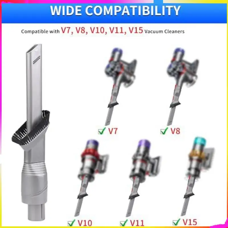 Zestaw narzędzi do trudno dostępnych miejsc M04K z bezszczotkową szczotką do odkurzania do Dyson V15 V12 V11 V10 V7 V8, zestaw do detalicznej czyszczenia odkurzacza
