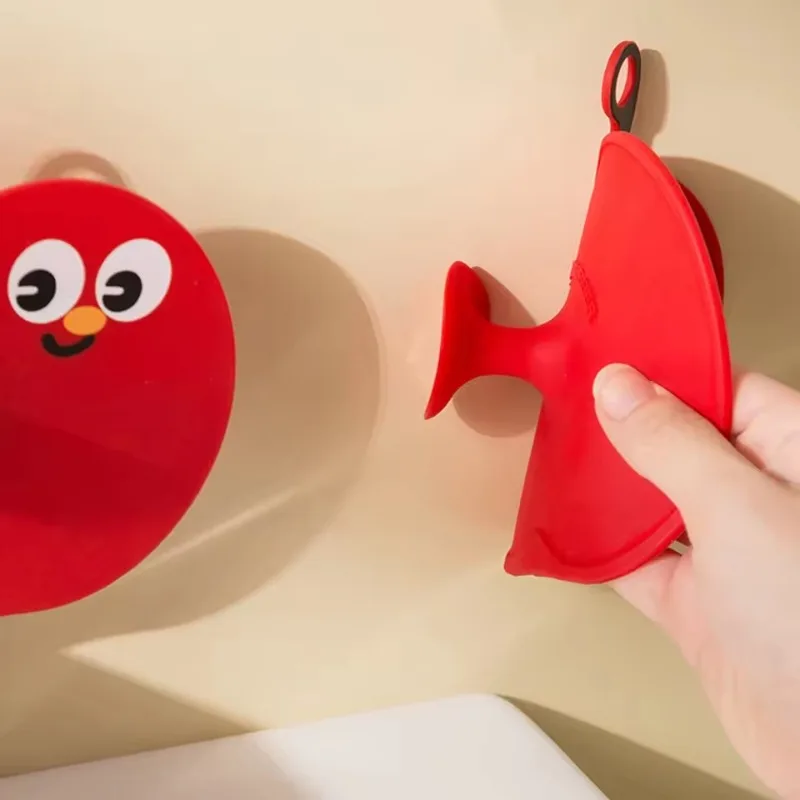 

Силиконовый скребок для спины на присоске с мультяшным дизайном: эффективный инструмент для отшелушивания омертвевшей кожи — идеальная чистка ванны и душа