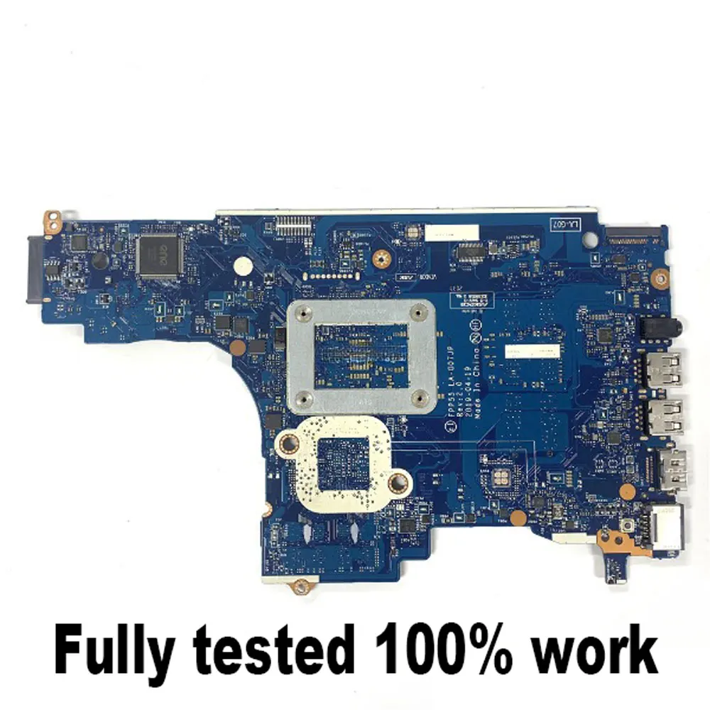 FPP55 LA-G07JP is suitable for HP 15-DB 15-DX 15T-DB laptop motherboard L92836-001 L46515-601 L46515-001 R3 R5 R7 CPU DDR4 Test