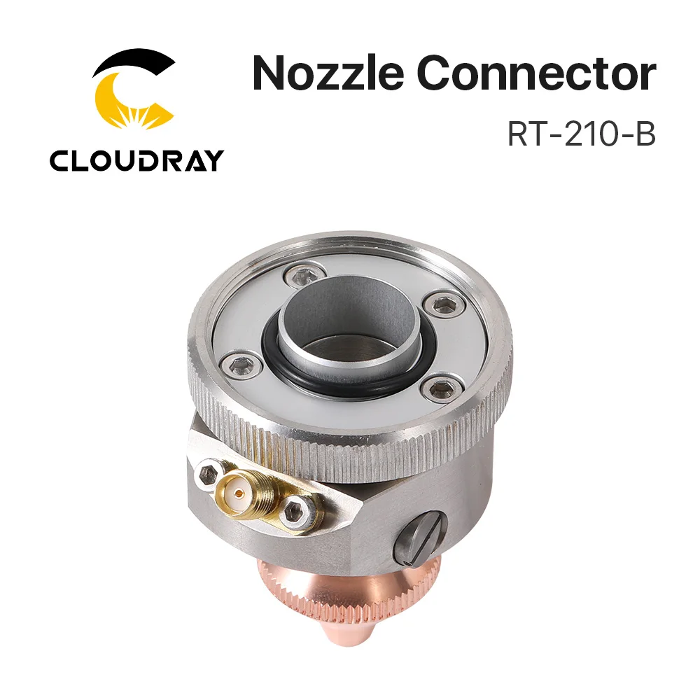 Cloudray Raytools BT210S Laser Nozzle Connector Ceramic Sensor Part for Laser Raytools BT210 Laser Head