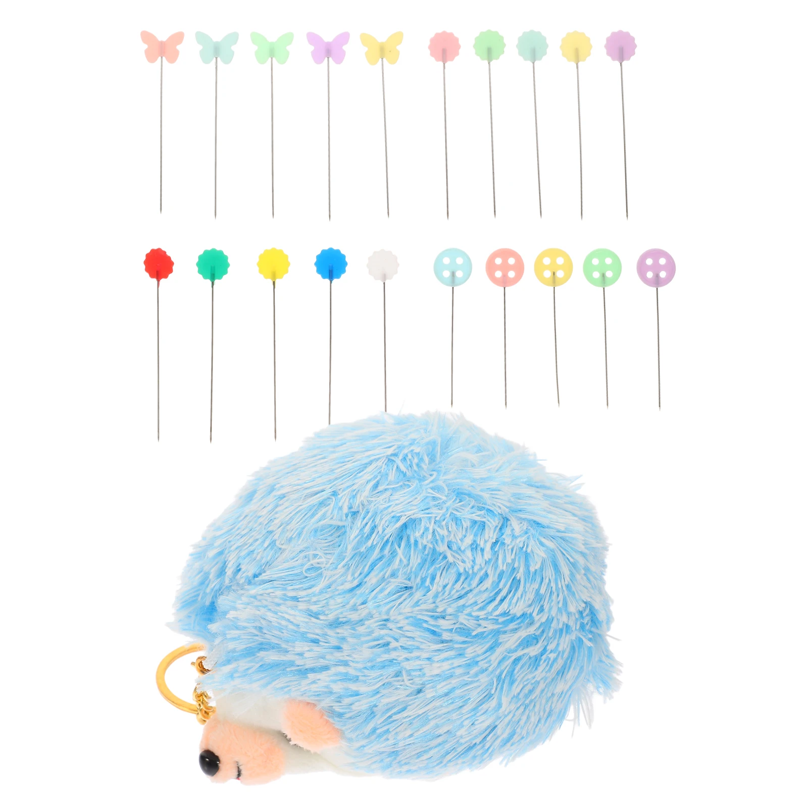 

1Set Hedgehog Pin Cushion Sewing Pins Decorative Needle Holder Pincushions for Quilting Sewing DIY Kits Hedgehog Pin Cushion