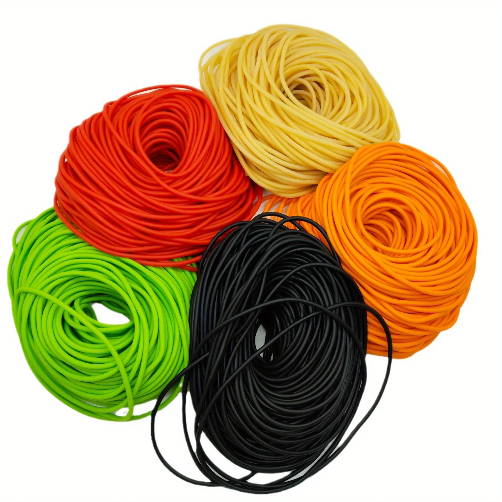 3/5m Elastisches Schlauchförmiges Weiches Gummiband Schleuder-Gummiband Elastisches Fitnessseil Elastischer Schlauch für Outdoor-Aktivitäten – Detail 13
