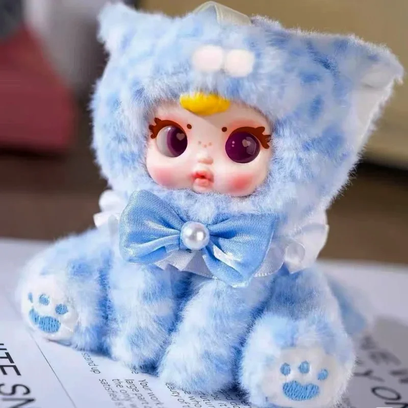 جديد مم الحليب الحلوى شقي كيتي مؤذ القط صندوق أعمى لطيف أنيمي أفخم دمية Kawaii المنقولة الذيل هدية جمع هدية عيد