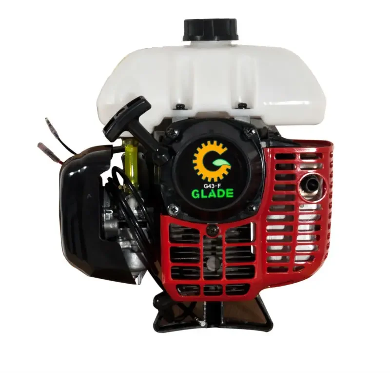 G45L 43cc small grass cutting machine trimmer brush cutter garden 2 stroke engine