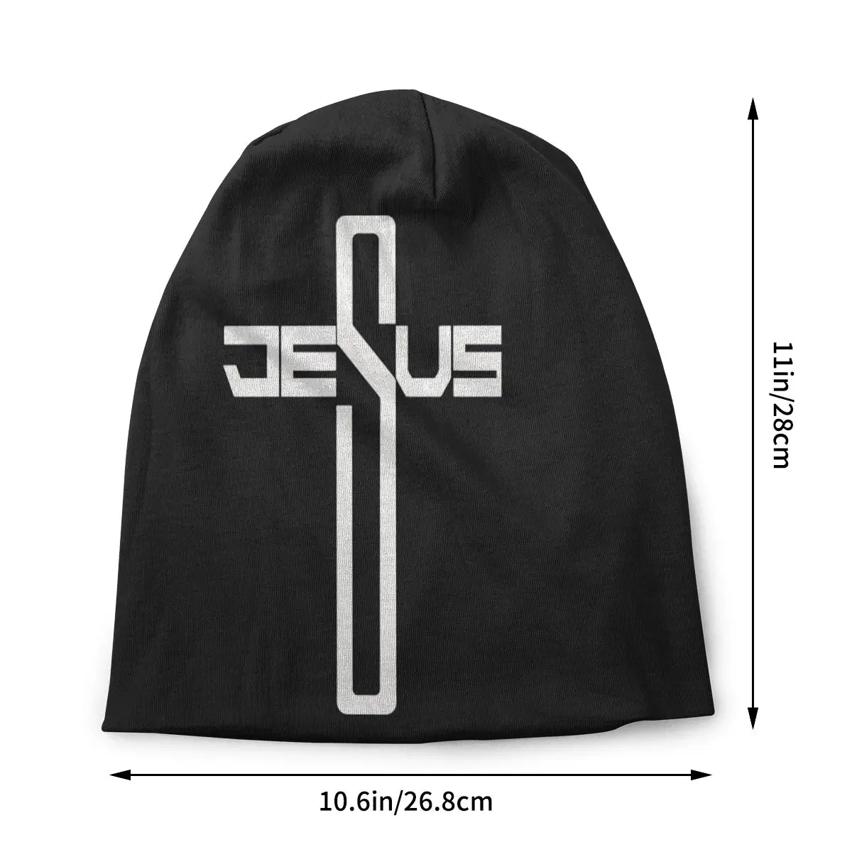 Jesus Cross Jesus Christ Aesthetic Warm Hip-hop Street Punk Gothic Hats Streetwear