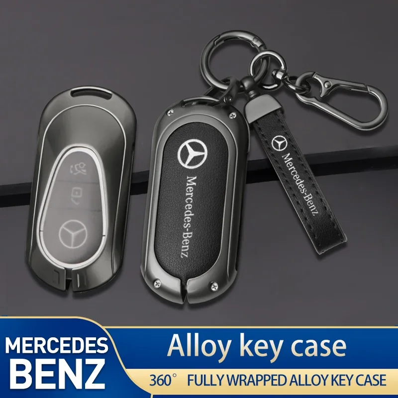 For Mercedes Benz C S Class W223 W206 S260L S350L S400L S450L S500L For Maybach S480 S580 2020 2021 2022 Car Key Fob Case Cover