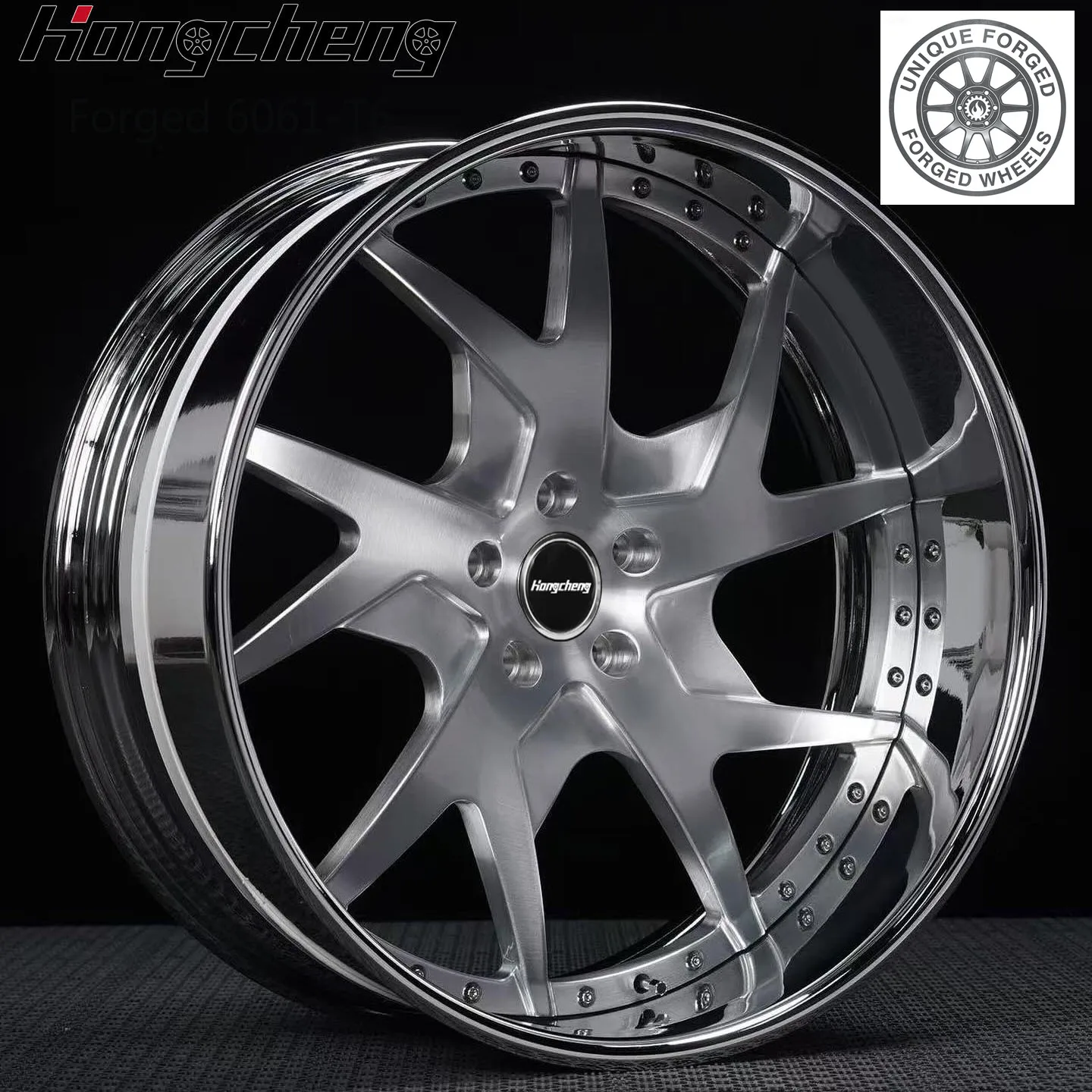 26 Style Custom 16 17 18 19 20 21 22 24 26 28 Inch 5x112 5x114.3 5x115 2piece Forged Custom Car Wheels