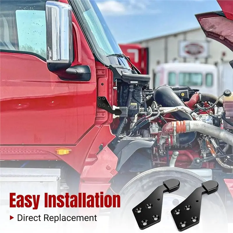 Left& Right Hood Guide HLK2733L HLK2733R For Select International Trucks 3810978C1 3810979C1