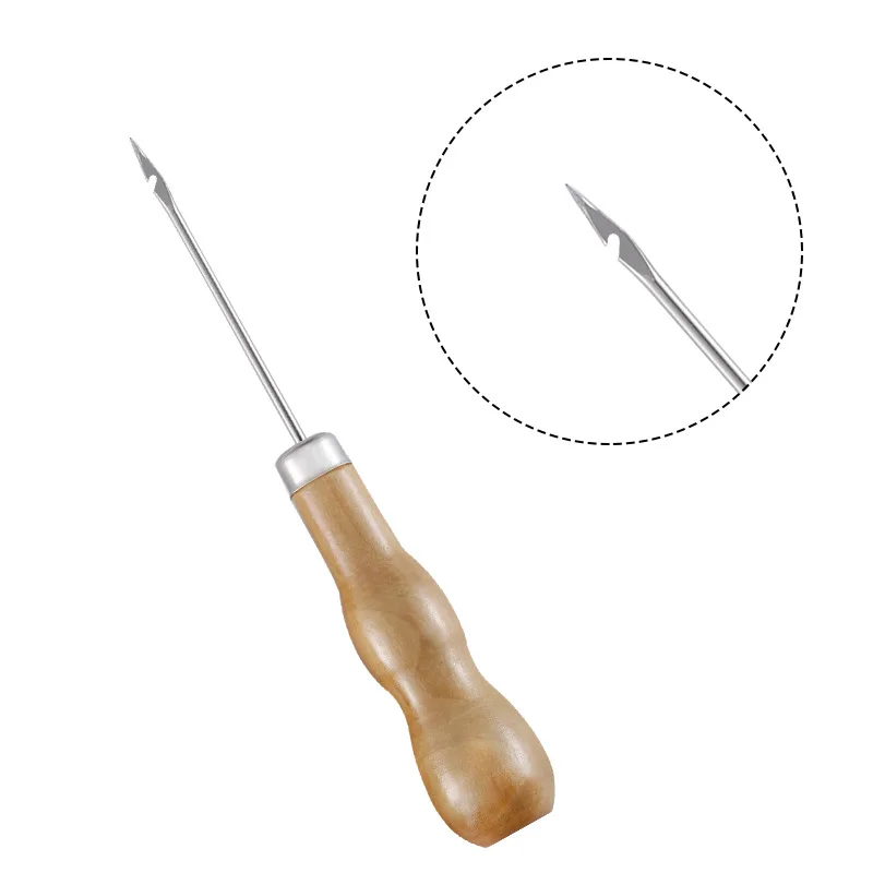 DIY Candle Making Punch Tool Round Hole Cone Crochet Hand Drill for Silicon Mold Practical Gadget Punching Candle Auxiliary Tool