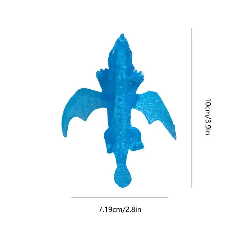 고무 손가락 장난감 동물 드래곤 핑거 새총 모델, 부드러운 TPR 동물 방출 장난감, 동물 발사 장난감, 실습 능력