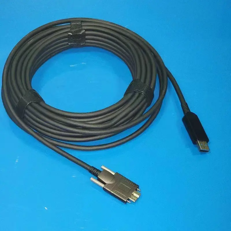 Imagem -05 - Cabo de Fibra Óptica para Câmera Industrial Usb 3.0 tipo a para Micro b Aoc 5gbps Compatível com Usb 2.0