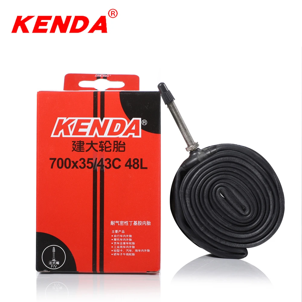 KENDA inner tube 700C camera 700*35C-43C Schrader Presta bicycle inner tubes 700*45C road bike tubes tire chambre air 150g