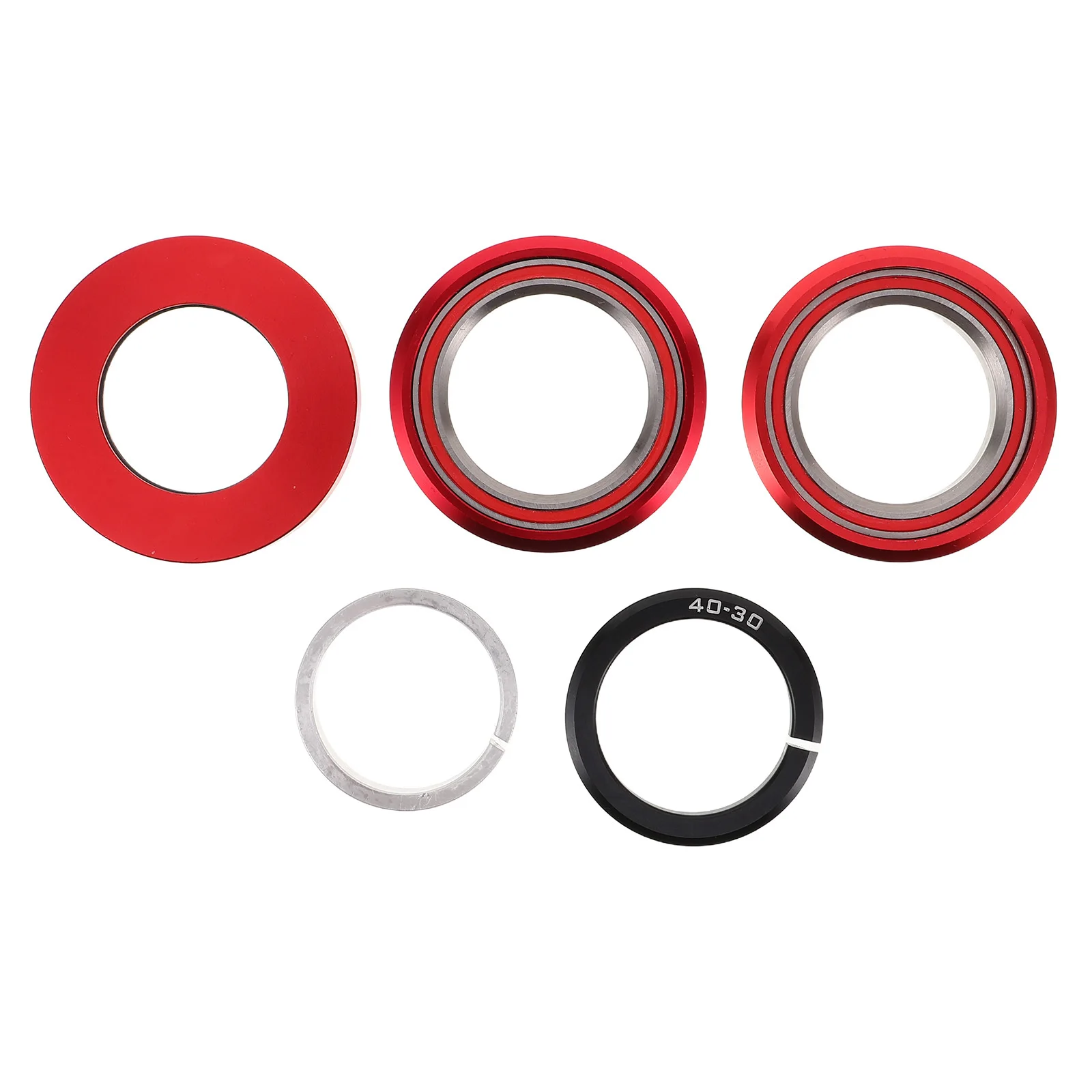 

Lightweight 44Mm Aluminum Alloy Threadless Integrated Bike Headset Precision Sealed Bearings For Smooth Cycling Steering