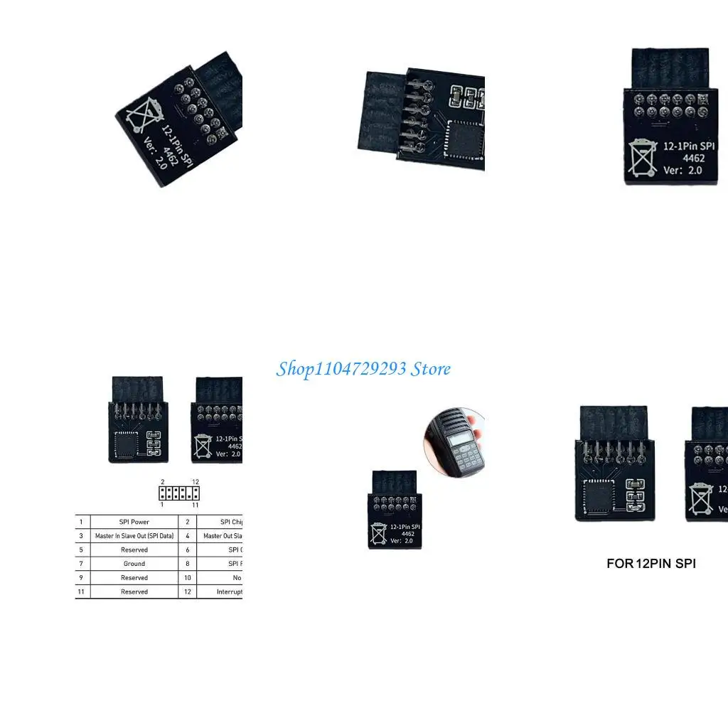 

Y2GD TPM2.0 Module SPI Encryption Security Module 12Pin Encryption Security Module