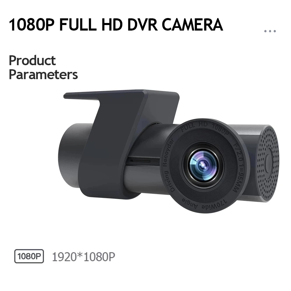 Full HD 1080P Mini Dash Cam Night Vision Camera WiFi Smart Video Recoder 170° Wide Angle G-senso Loop Recording Car ADAS DVR