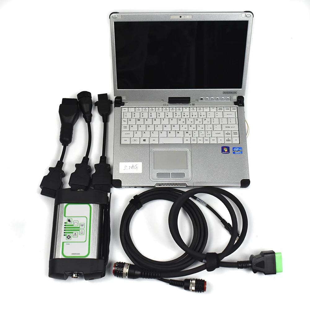 

2.8.150 vocom 88890300 for vocom diagnostic tool vocom 2 adapter scanner 12v&24v truck excavator diagnostic+ CF C2