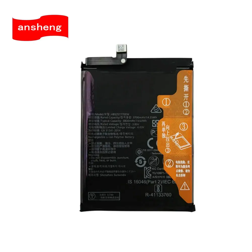 Batería de 3,85 V 3800mAh HB525777EEW para teléfono inteligente Huawei P40 4G 5G ANA-N09 ANA-NX9 ANA-N29 ANA-AN00 ANA-TN00 ANA-LX4 ANA-L04