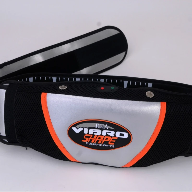 Lazy Electric Massage Belt Heating Vibration Plate Hot Compress Portable Fitness Equipment Vibration Belt Abdominal Fat Slinger