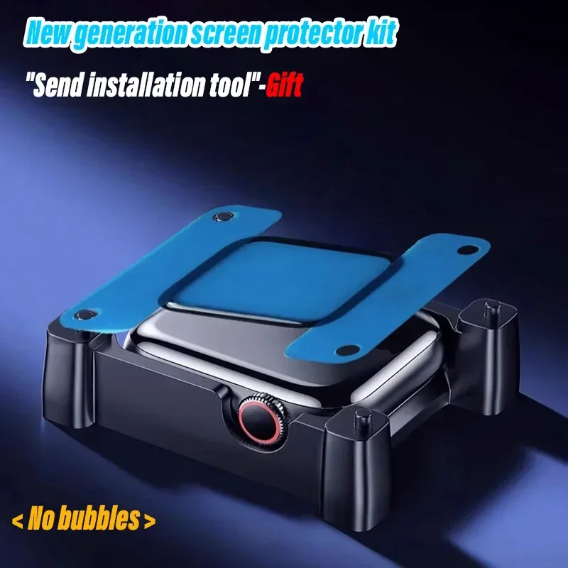 Screen Protector Install the artifact For Apple Watch Series 10 9-8-7-6 5 Se ultra-2 49mm 41 45mm 40 44mm (Not Tempered Glass)