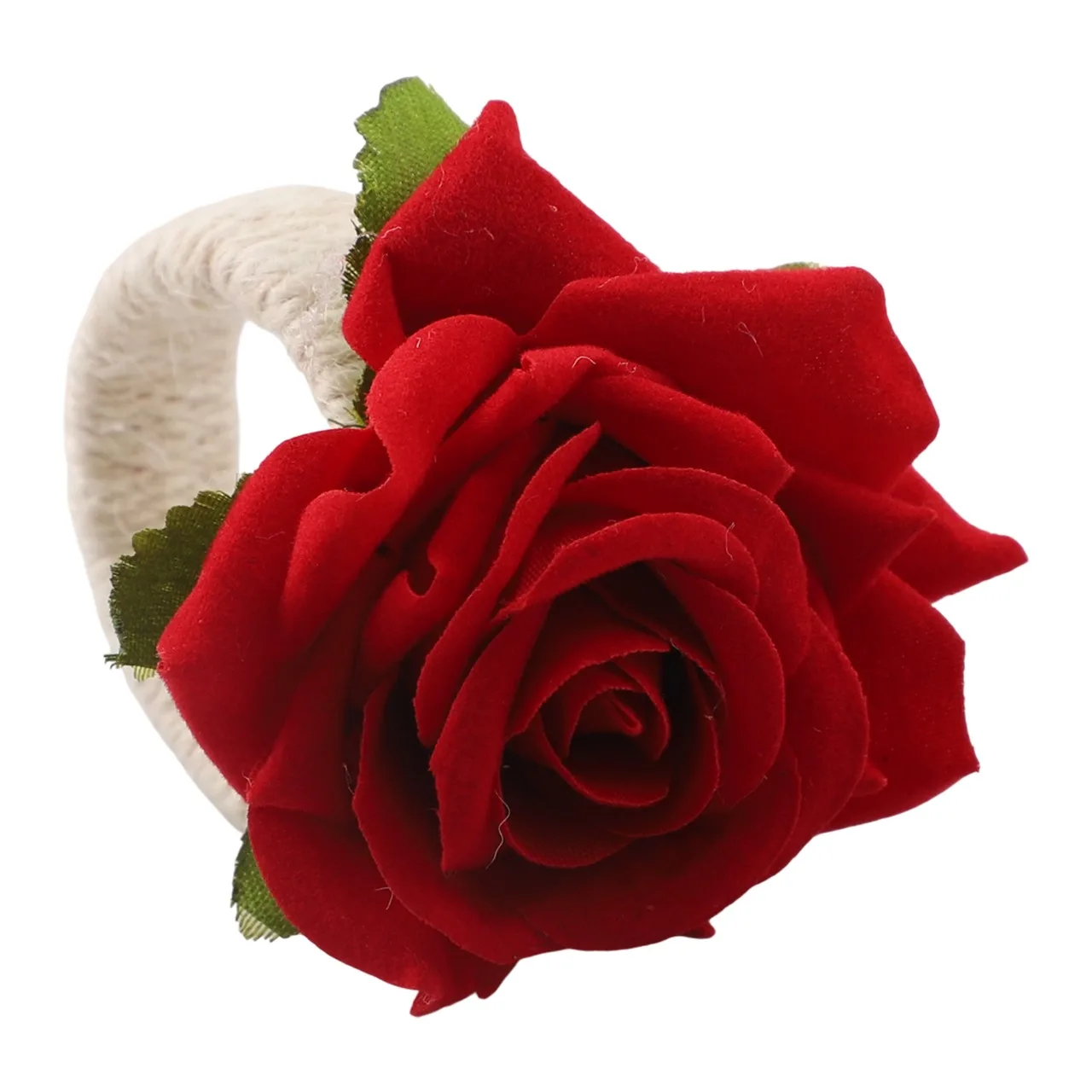 Dining Table Decoration Elegant Napkin Holders Charming Gifts For Housewarmings Flower Design Decorative Table Accents