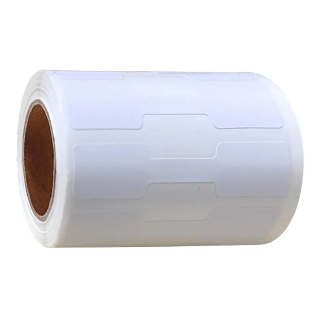 500PCS Multicolor Jewelry Price Labels Kraft Paper Display Tool Jewelry Hangtags Quadrate Blank Ring Price Tags