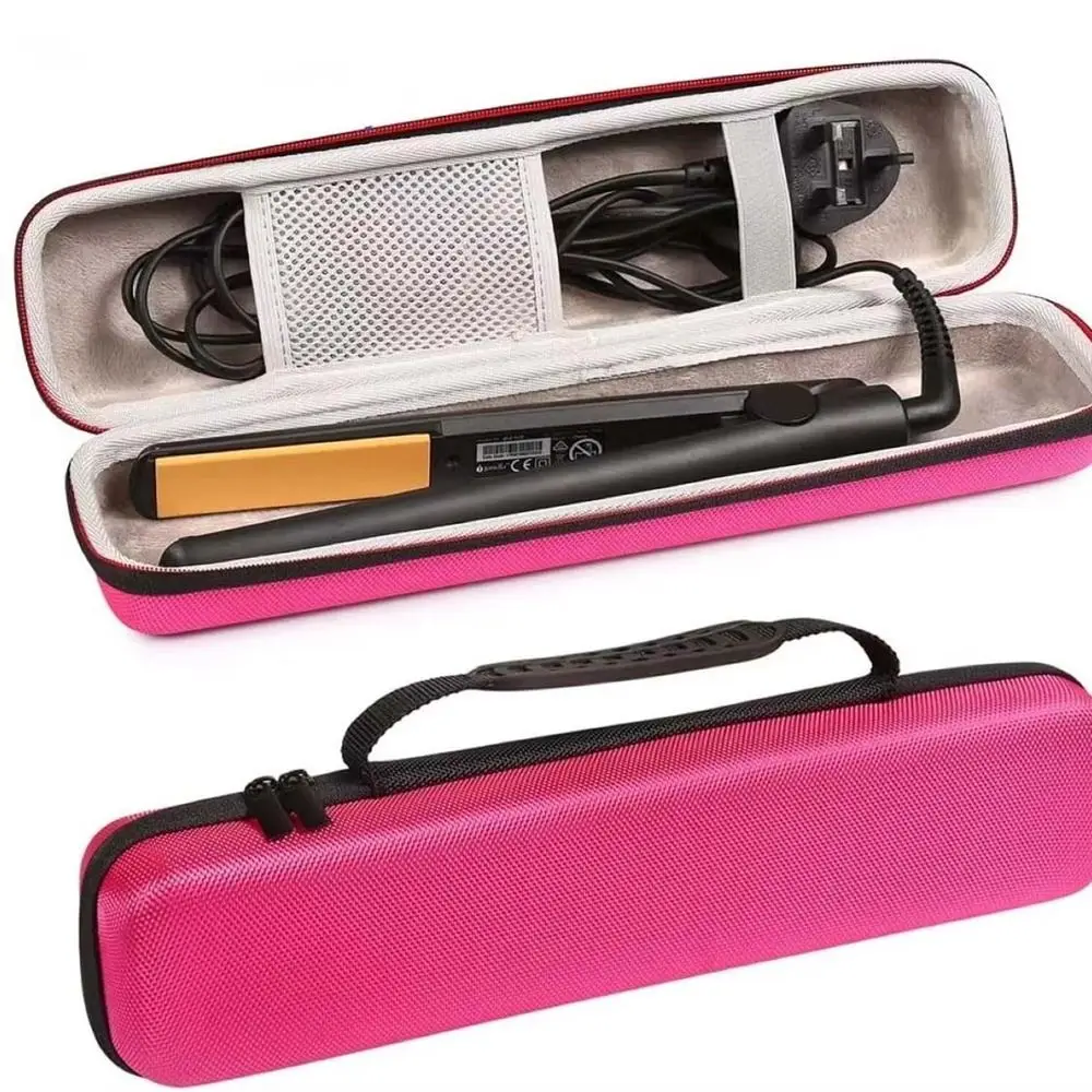 

Protective Hair Straightener Storage Box Waterproof Dustproof Hair Clipper Storage Bag Anti-Scratch Hair Curler Zipper Bag Woman