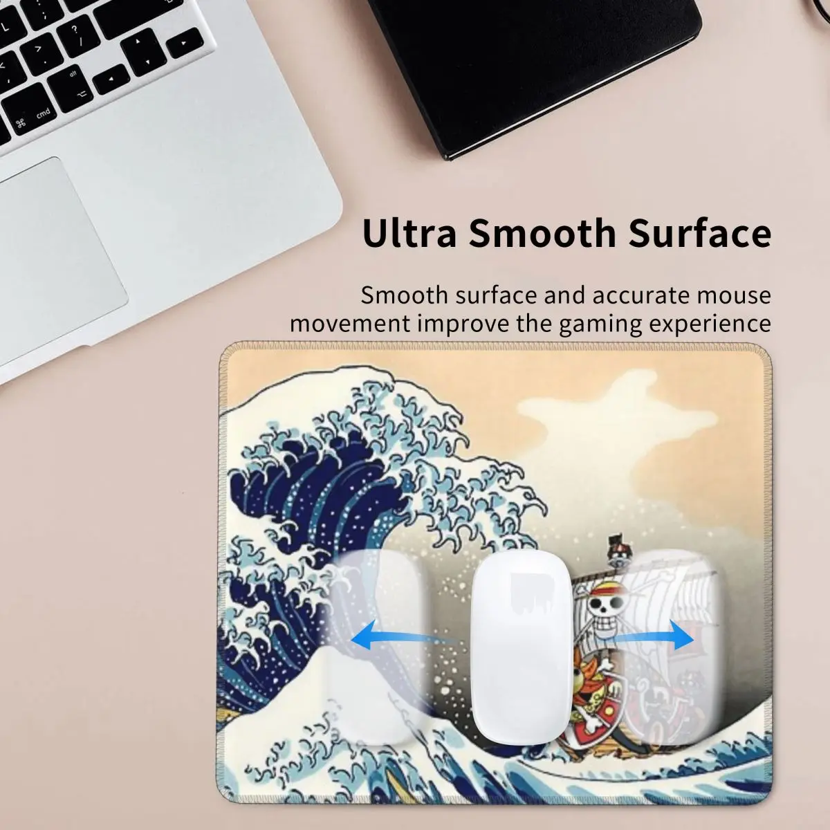 Gaming Accessories Mouse Pad Great Wave Anime Manga Mousepad Mat Computer Gamer Desk Mat