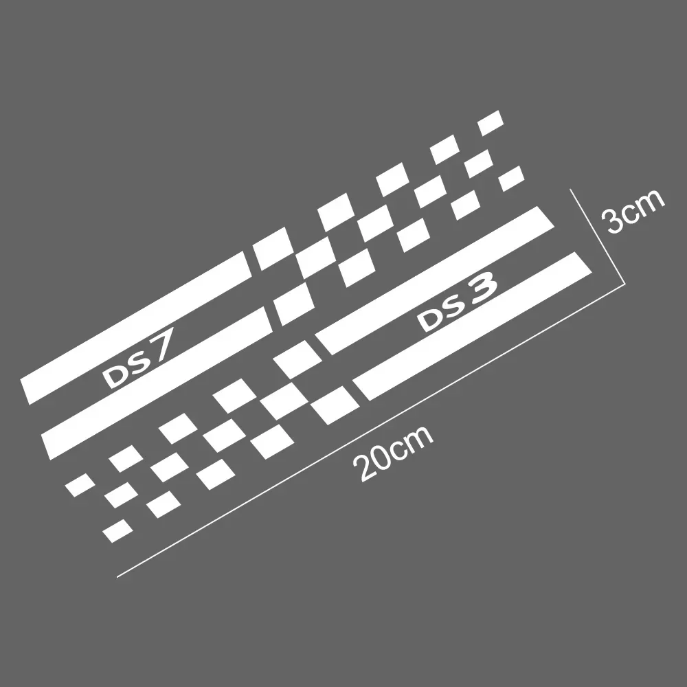 ملصقات عمود السيارة ب لسيتروين ، إكسسوارات ضبط السيارات الخارجية ، شارات الفينيل ، سيتروين DS ، DS3 ، كابريو ، DS4 ، DS5 ، عادي 5LS ، DS6 ، DS7 ، 2