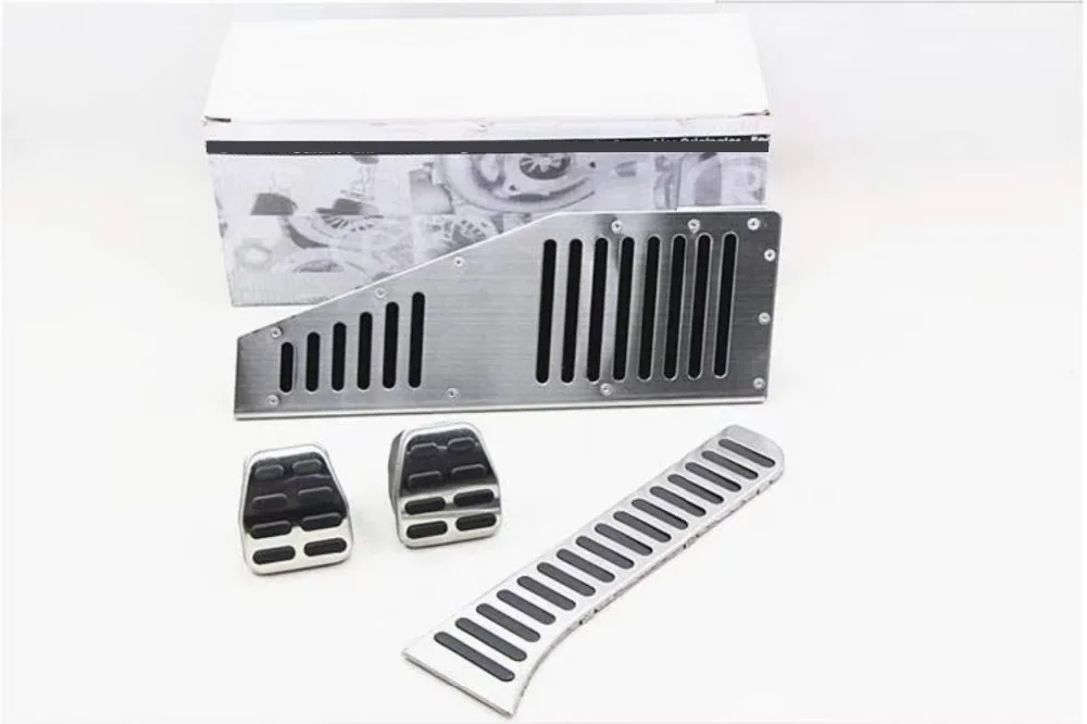 

Накладки на педали MT Подставка для ног - RHD ДЛЯ VW Golf 6 MK6 Jetta MK5 Scirocco Octavia PASSAT B6 B7 CC Ручная коробка передач из нержавеющей стали
