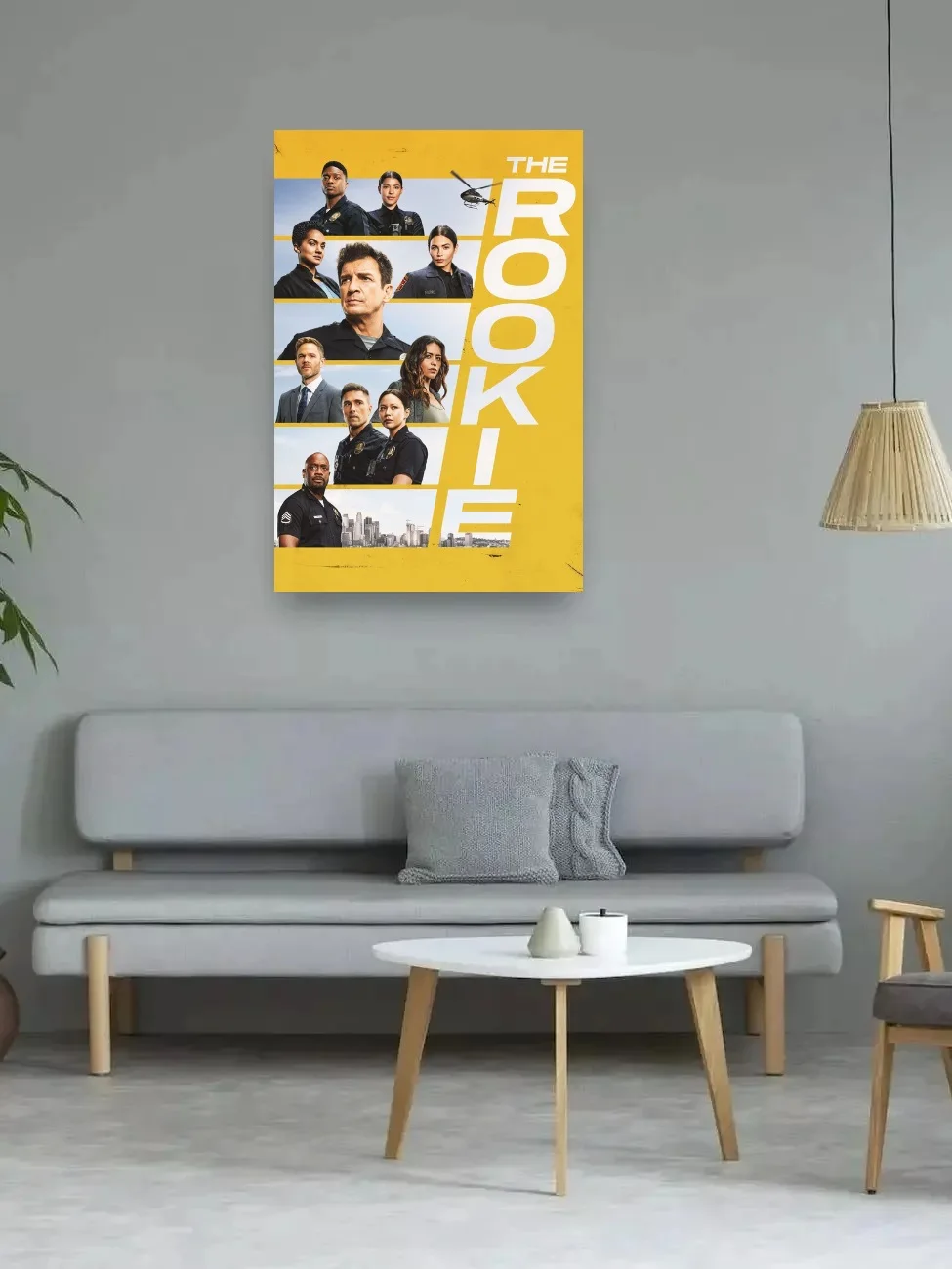 The Rookie Tv Shows, Art Picture Print Silk Poster, Home Wall Decor