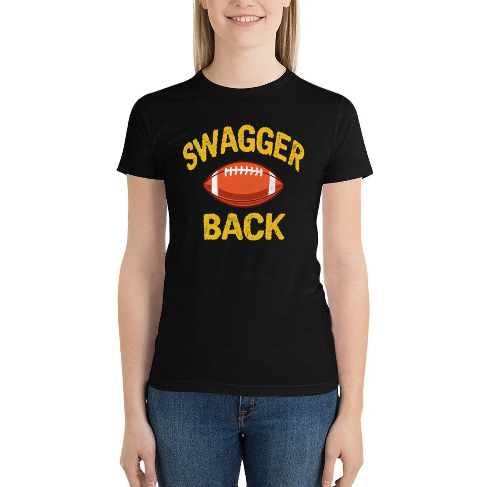 Swagger Back I Think I Got My Swagger Back Football Gift T-Shirt cute tops luxury designer clothing Women