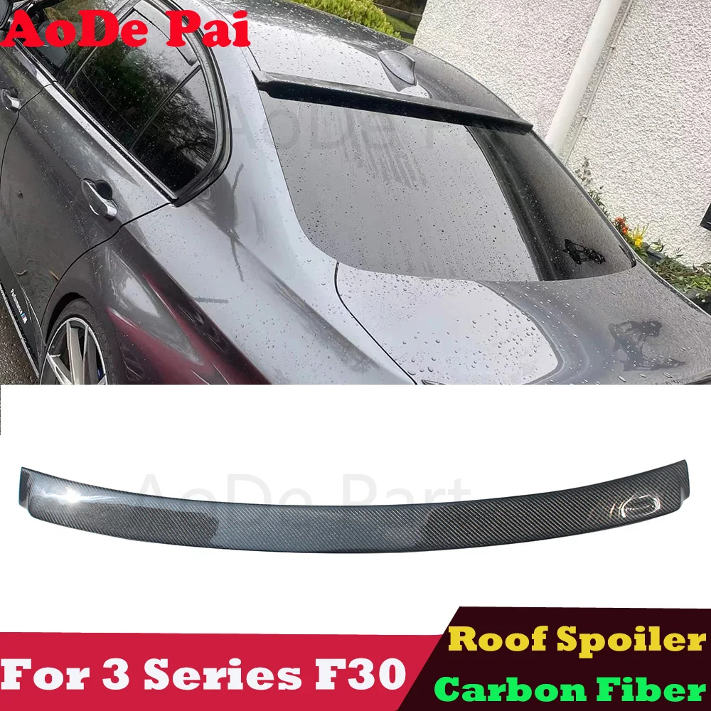 

Genuine Carbon Fiber AC Style Roof Spoiler for BMW 3 Series F30 320i 328i 330i 335i Top Spoiler 2012-2018