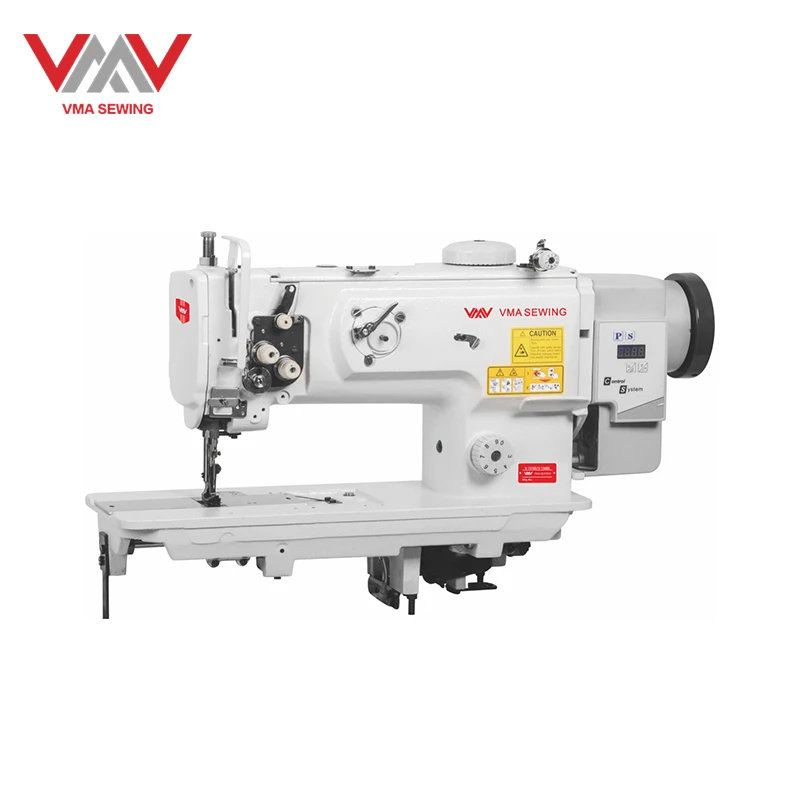 

VMA Heavy Duty Compound Feed Lockstitch Vertical Hook Single Needle Industrial Dress Sewing Machine