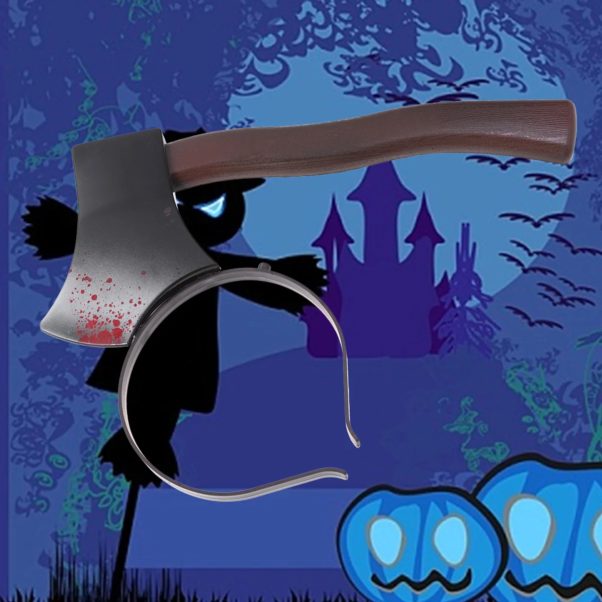 

Кровавый топор, реалистичный костюм ужасов на Хэллоуин, украшение для вечеринки, косплей, новинка, украшение на Хэллоуин, забавное